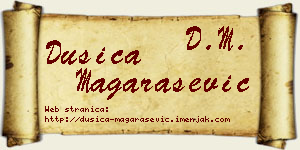Dušica Magarašević vizit kartica